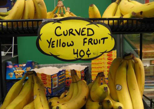 Bananas aka Curved Yellow Fruit