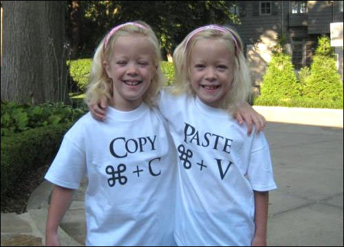 Twin Girls T-Shirt